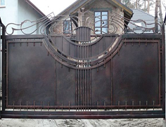 кованые ворота в москве 2